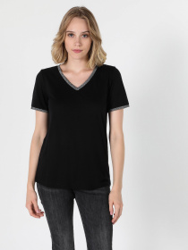 Футболка Colin’s модель CL1055192BLK Фото