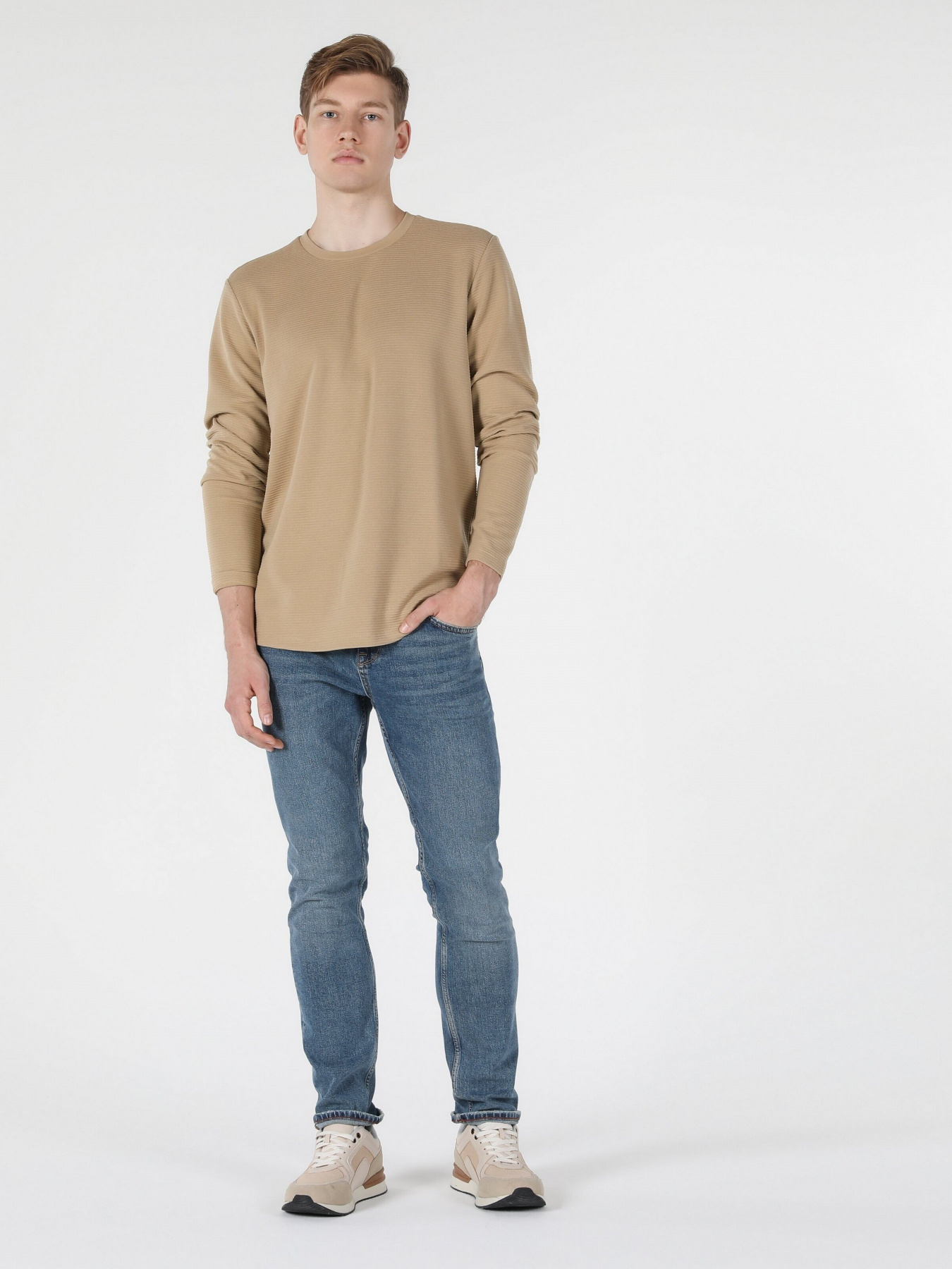 Лонгслив Colin’s модель CL1056943SAN Фото