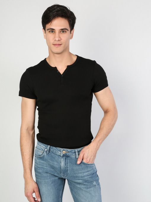 Футболка Colin’s модель CL1040245BLK Фото