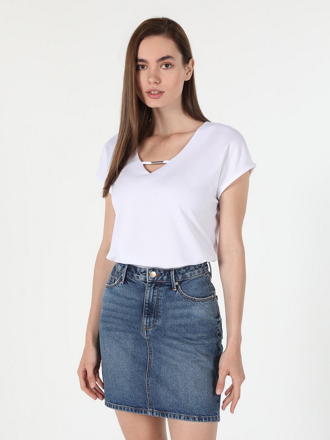 Футболка Colin’s модель CL1058931WHT Фото