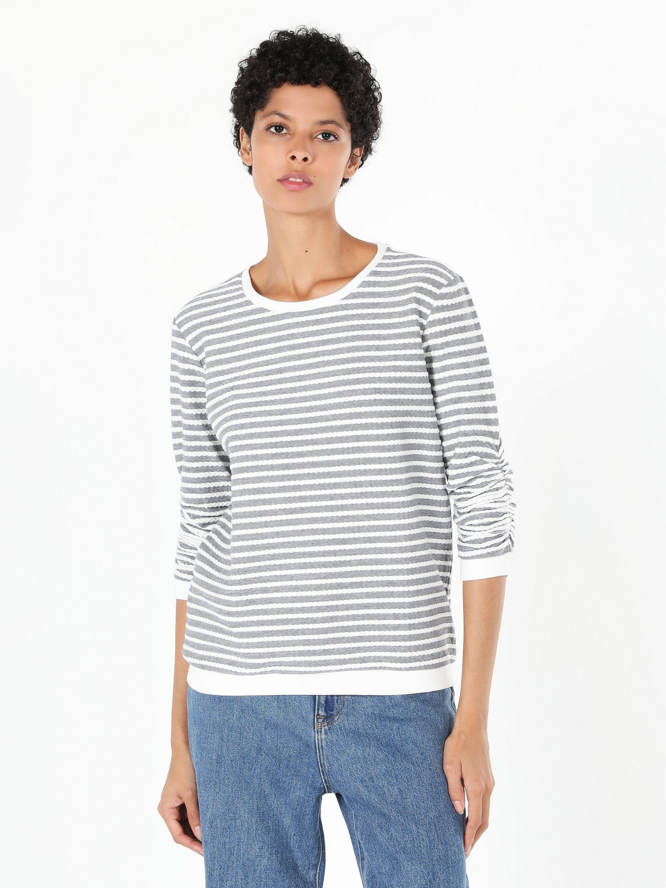 Лонгслив Colin’s модель CL1055050WHT Фото