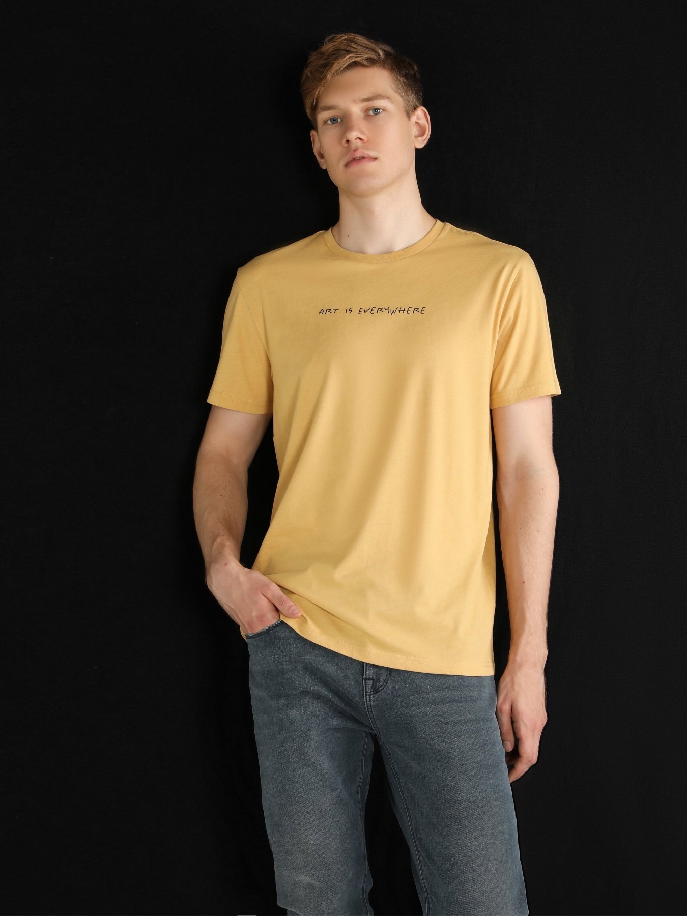 Футболка Colin’s модель CL1058553YLM Фото