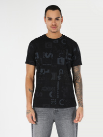 Футболка Colin’s модель CL1057057BLK Фото