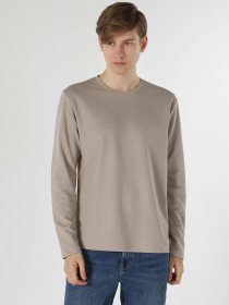 Лонгслив Colin’s модель CL1057320BEI Фото