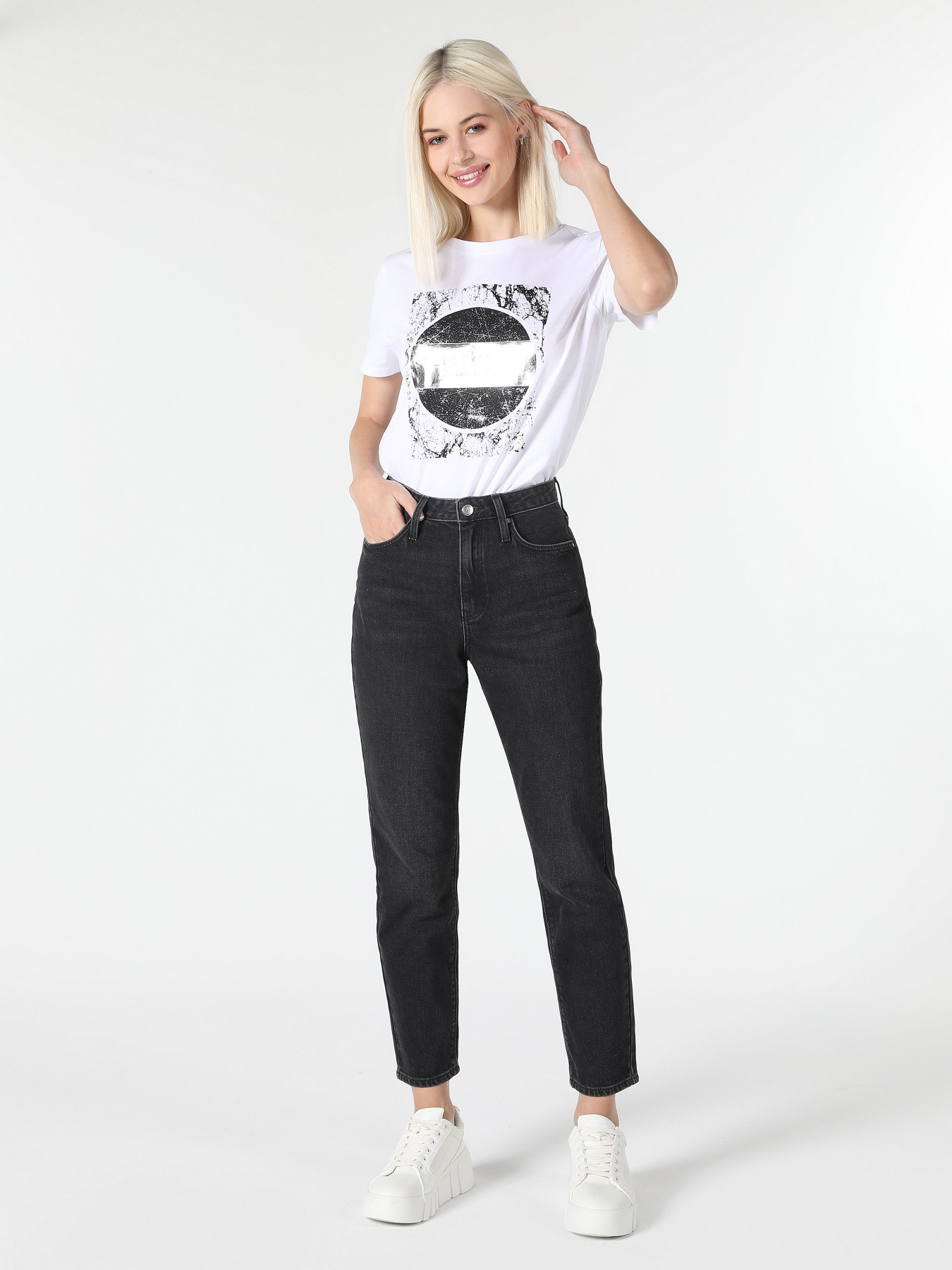 Футболка Colin’s модель CL1057342WHT Фото