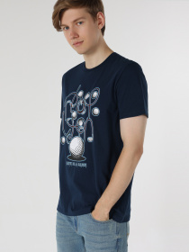 Футболка Colin’s модель CL1057737NAV Фото