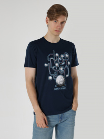 Футболка Colin’s модель CL1057737NAV Фото