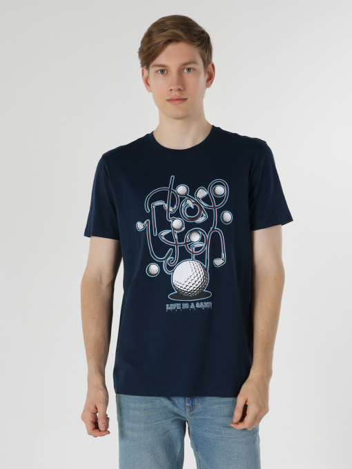 Футболка Colin’s модель CL1057737NAV Фото