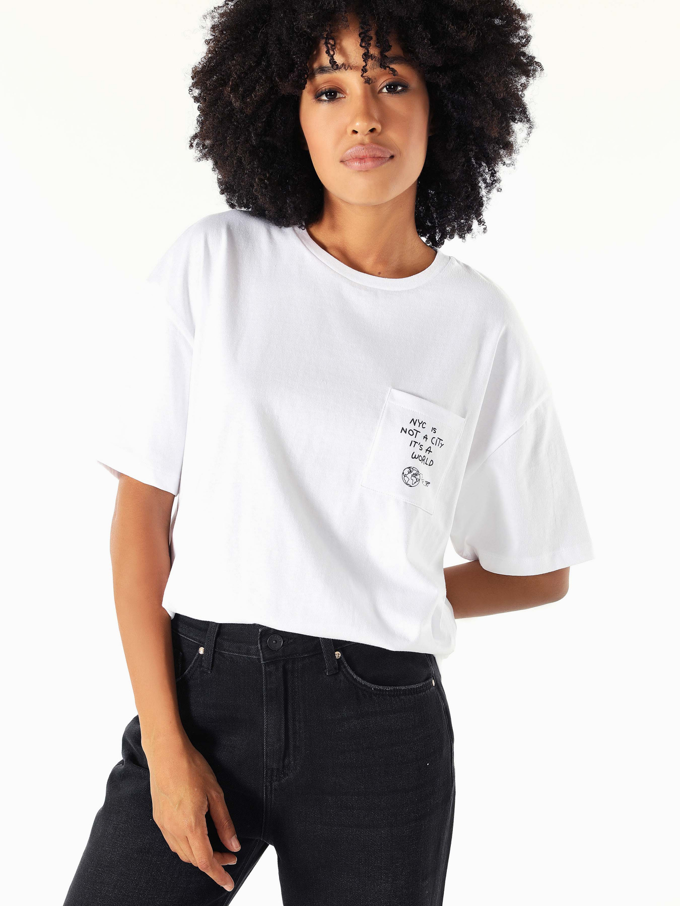 Футболка Colin’s модель CL1057837WHT Фото