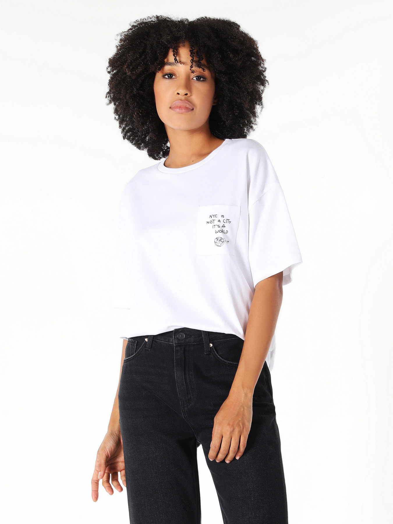 Футболка Colin’s модель CL1057837WHT Фото