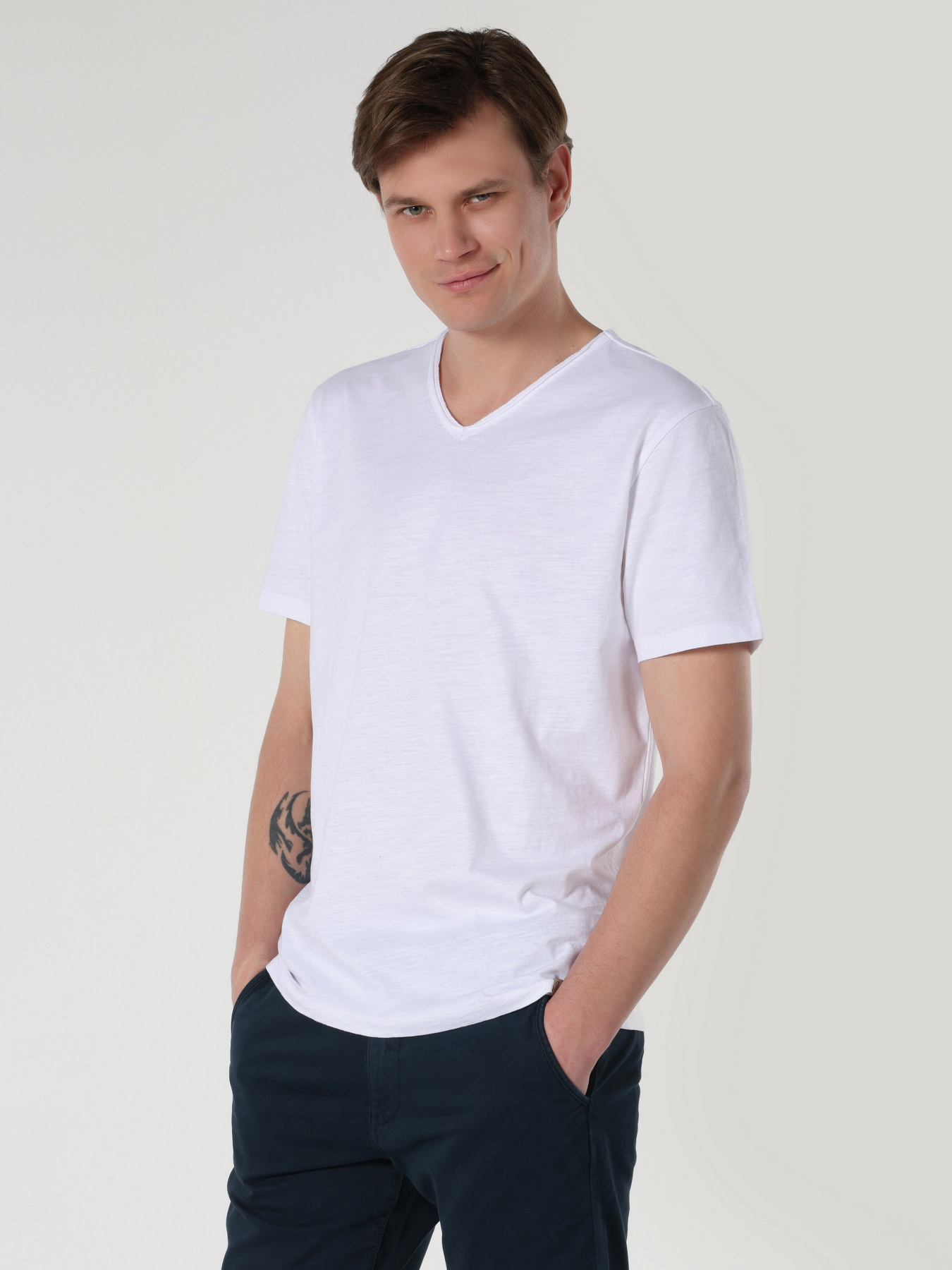 Футболка Colin’s модель CL1058584WHT Фото