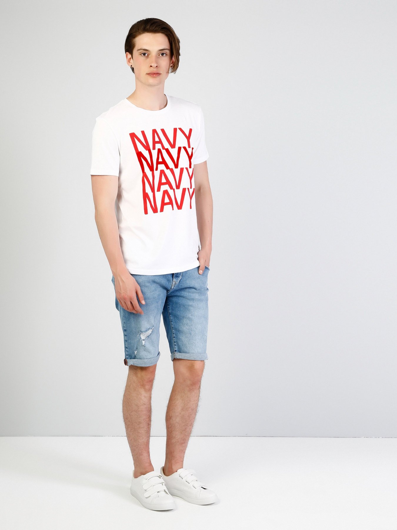 Футболки и поло Colin’s модель CL1040599WHT Фото