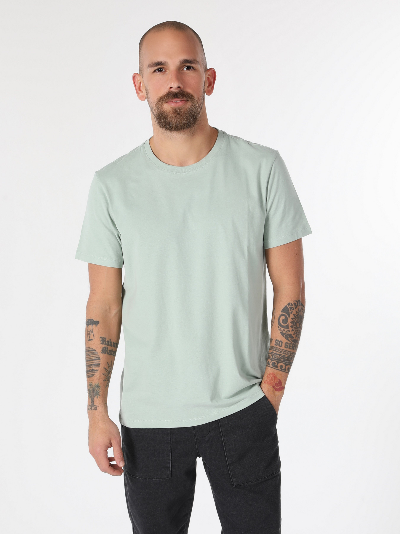 Футболка Colin’s модель CL1058592MNT Фото