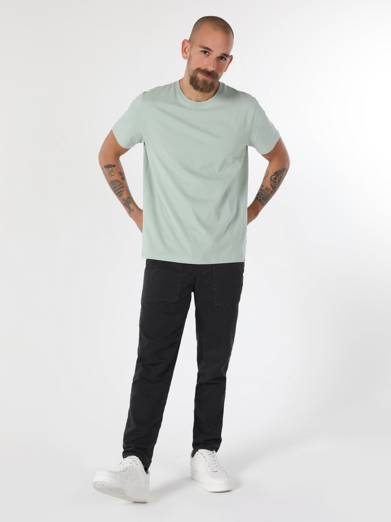 Футболка Colin’s модель CL1058592MNT Фото