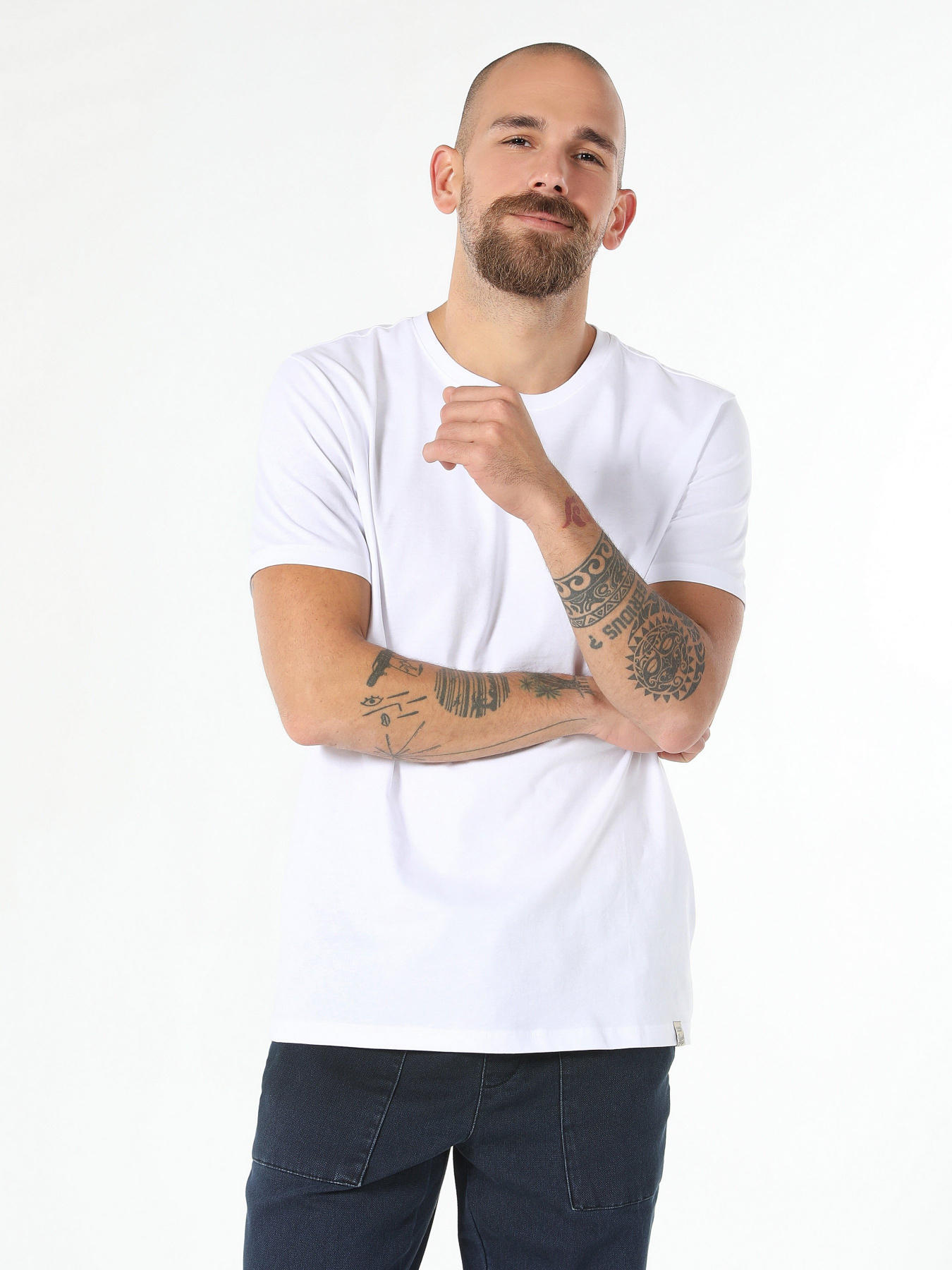 Футболка Colin’s модель CL1058592WHT Фото