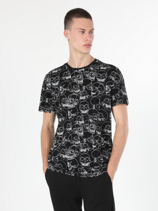 Футболка Colin’s модель CL1059608BLK Фото