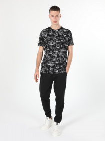 Футболка Colin’s модель CL1059608BLK Фото