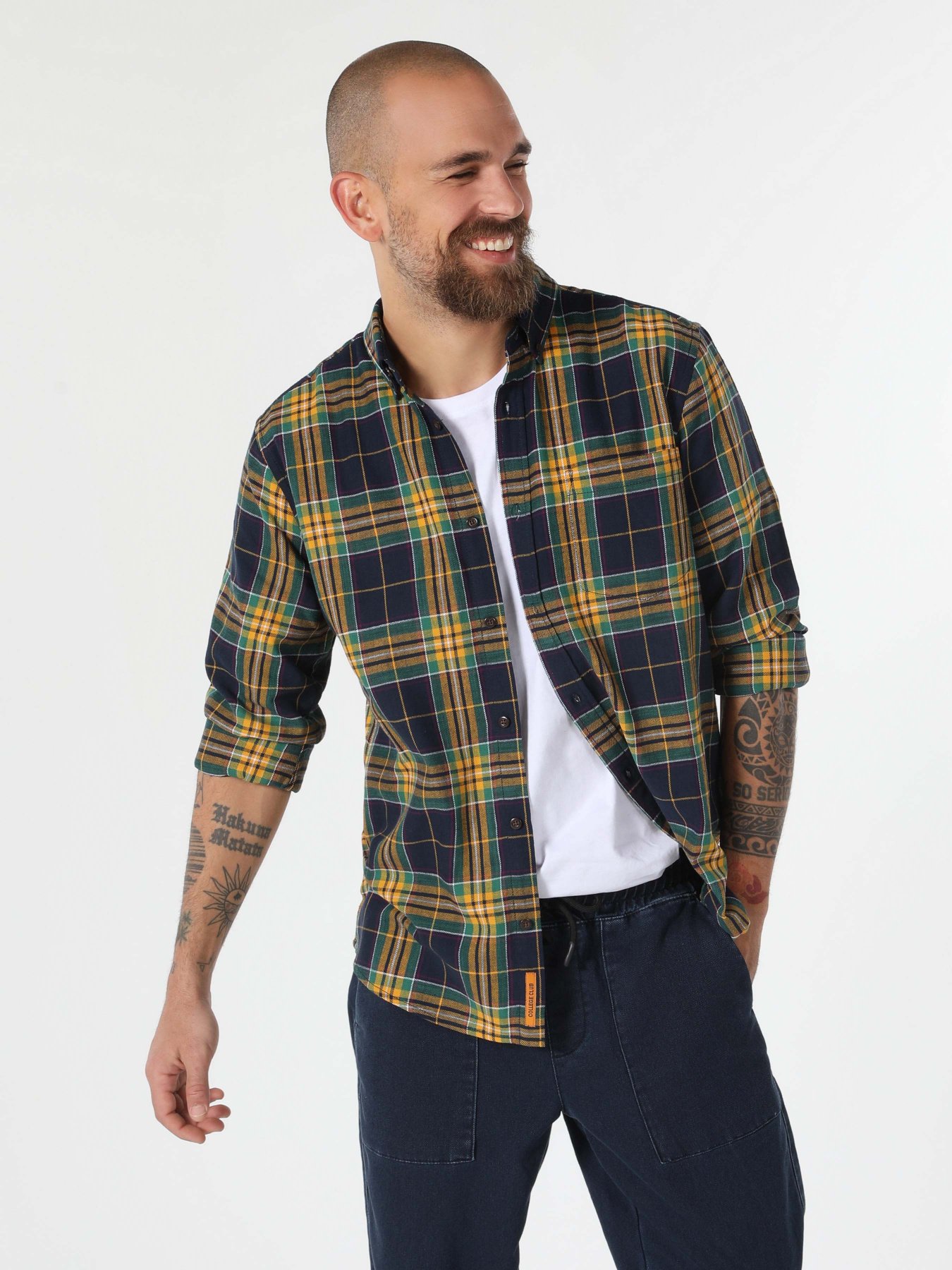 Сорочка Colin’s модель CL1059623NAV Фото