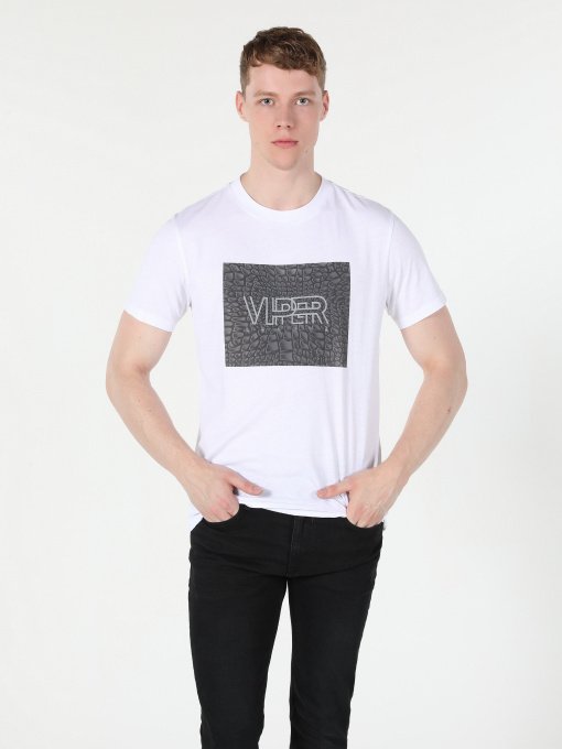 Футболка Colin’s модель CL1059642WHT Фото