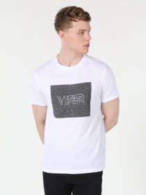 Футболка Colin’s модель CL1059642WHT Фото