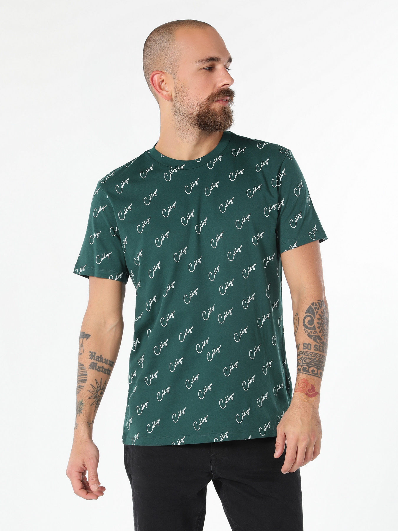 Футболка Colin’s модель CL1059680GRE Фото