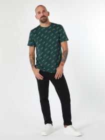 Футболка Colin’s модель CL1059680GRE Фото