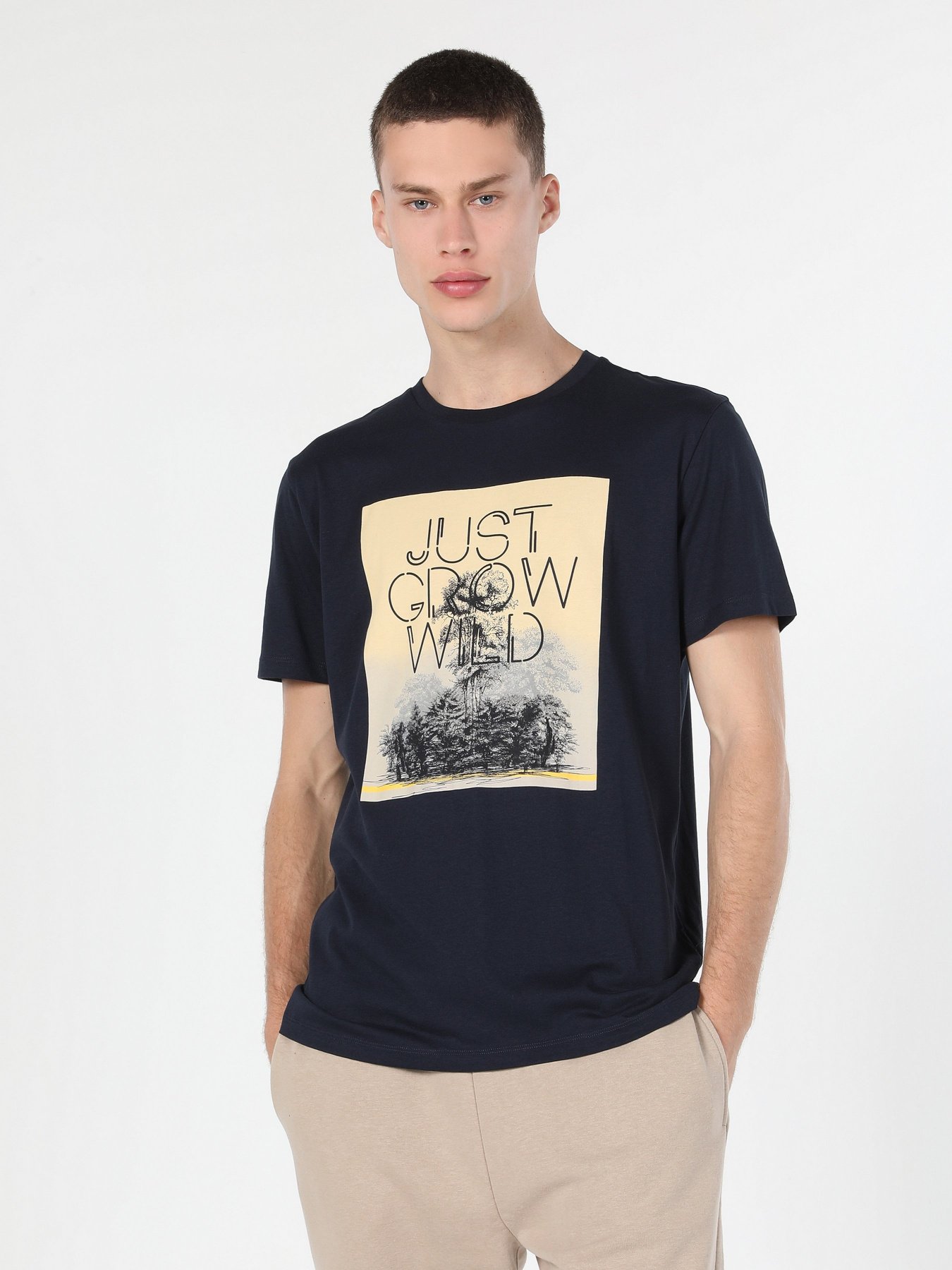 Футболка Colin’s модель CL1059878NAV Фото