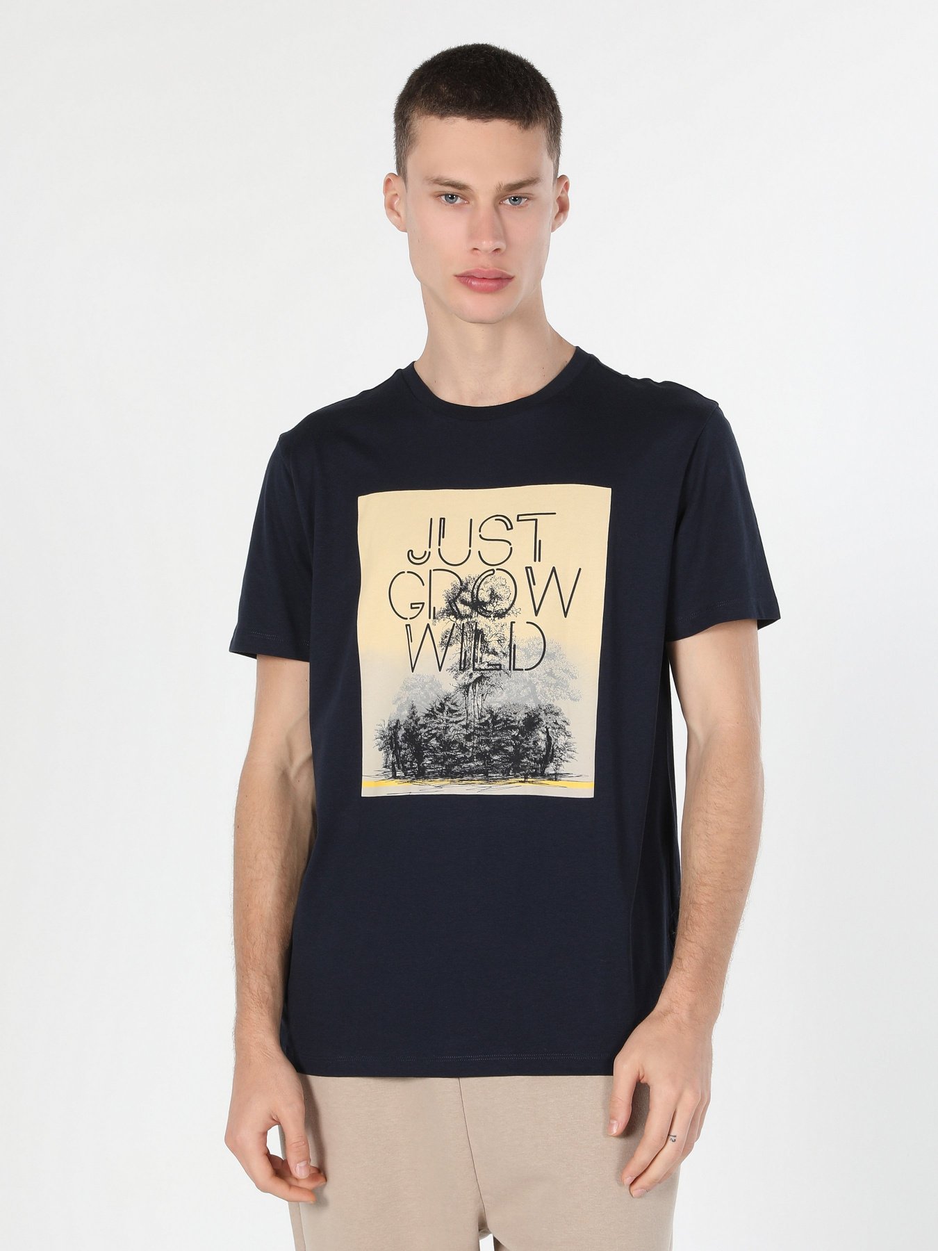 Футболка Colin’s модель CL1059878NAV Фото