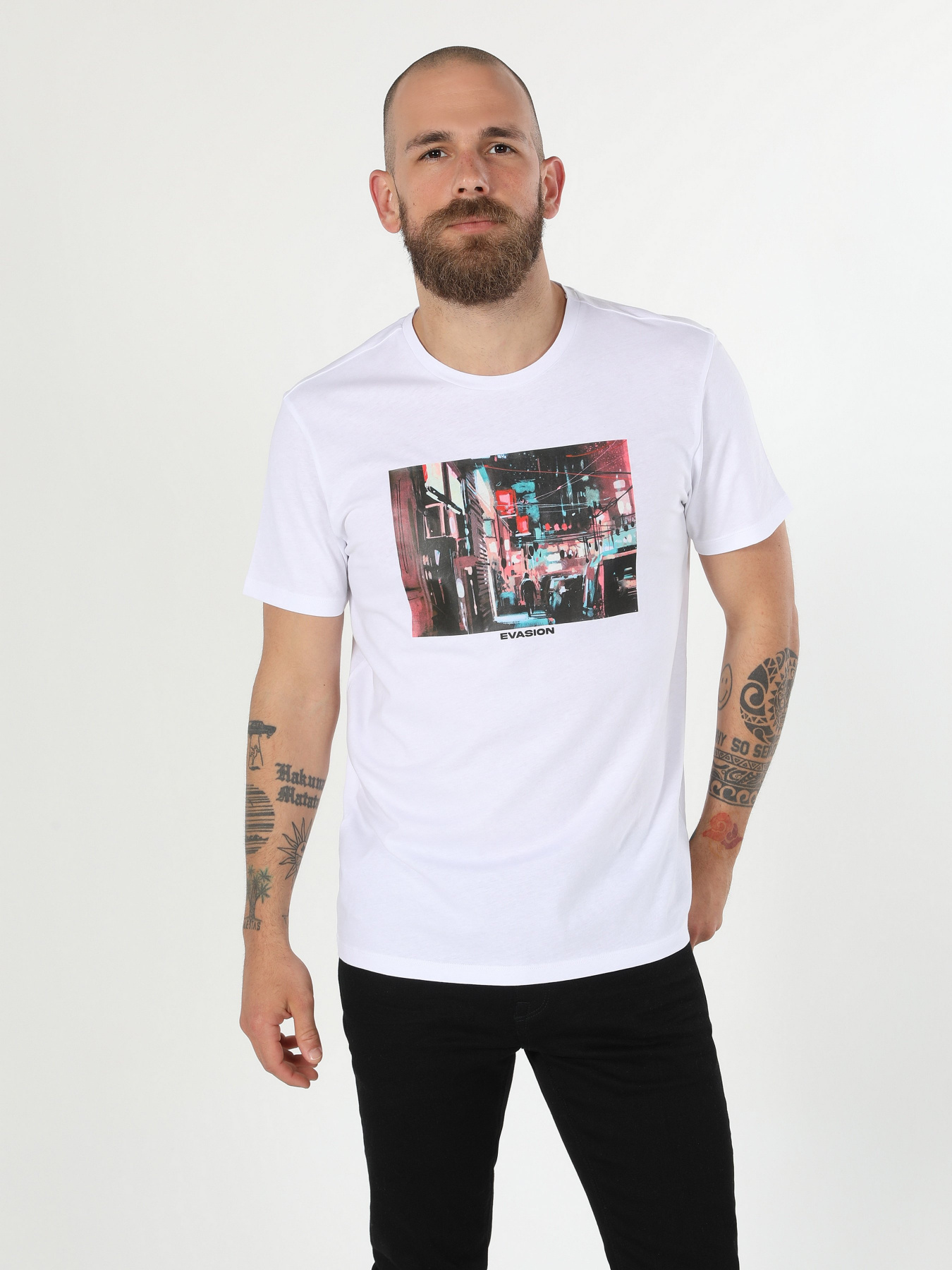 Футболка Colin’s модель CL1059892WHT Фото