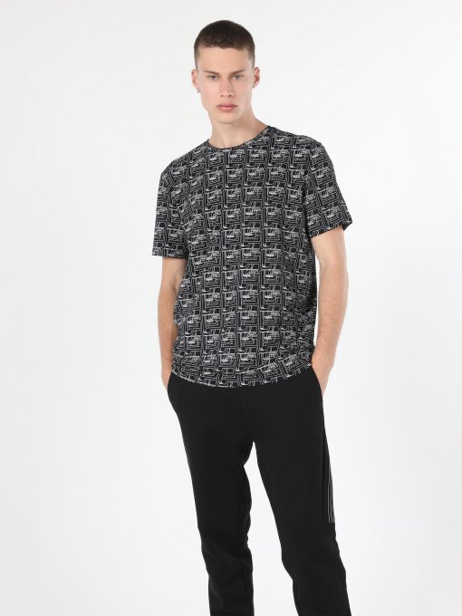 Футболка Colin’s модель CL1059972BLK Фото