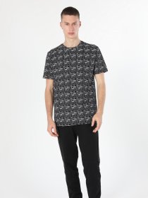 Футболка Colin’s модель CL1059972BLK Фото