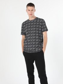 Футболка Colin’s модель CL1059972BLK Фото