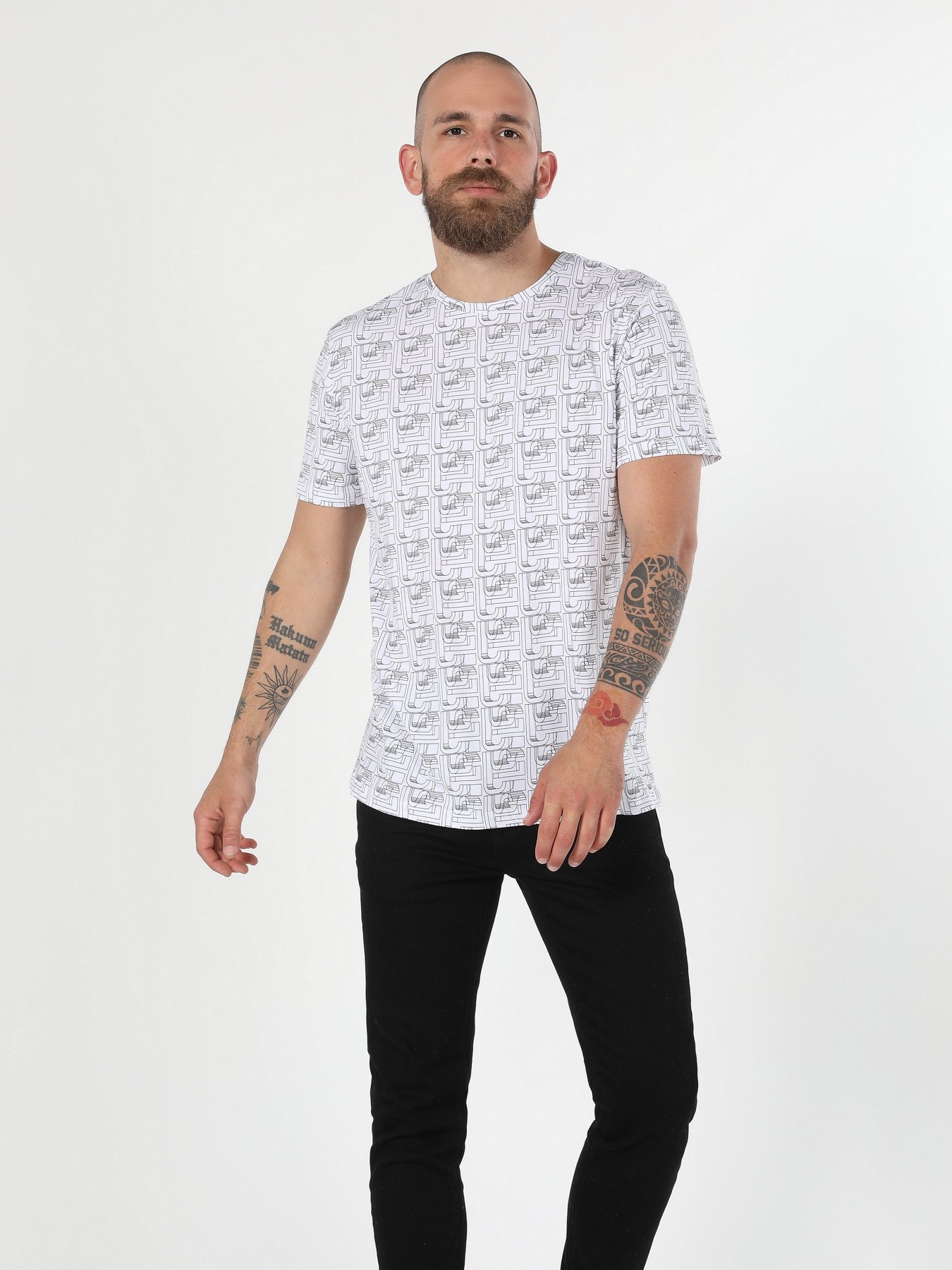 Футболка Colin’s модель CL1059972WHT Фото