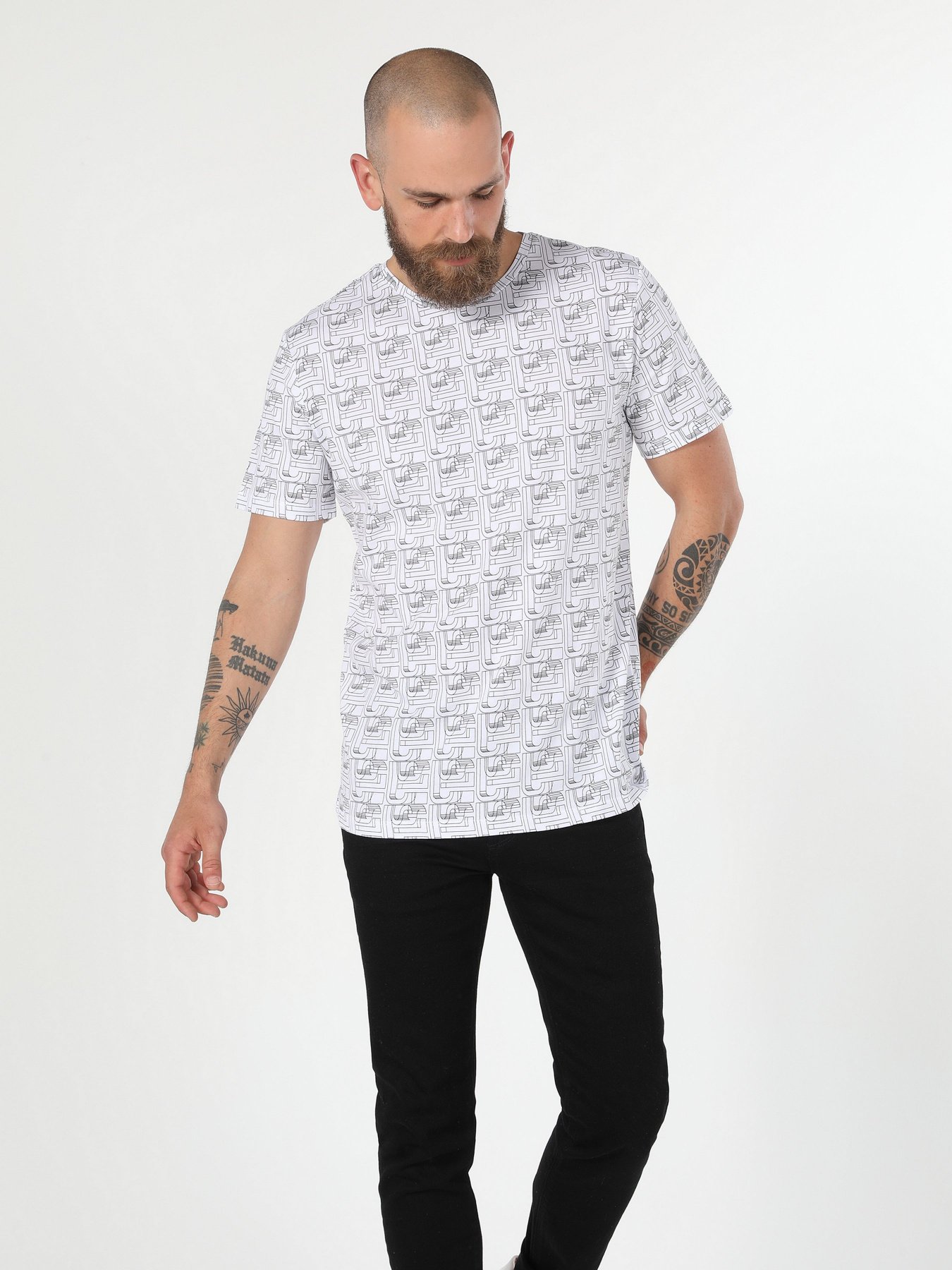 Футболка Colin’s модель CL1059972WHT Фото