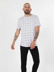 Футболка Colin’s модель CL1059972WHT Фото