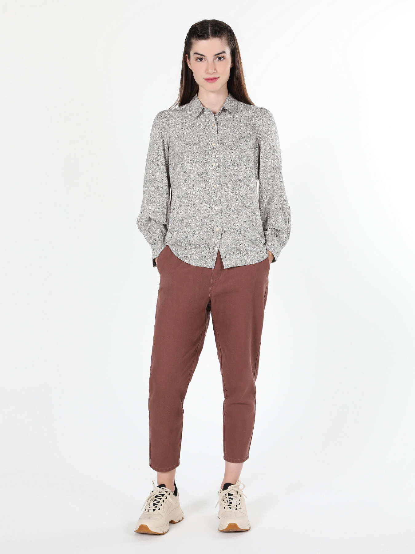 Сорочка повсякденна Colin’s модель CL1060008BEI Фото