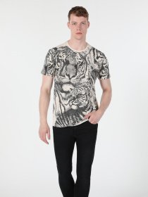 Футболка Colin’s модель CL1060053LBG Фото