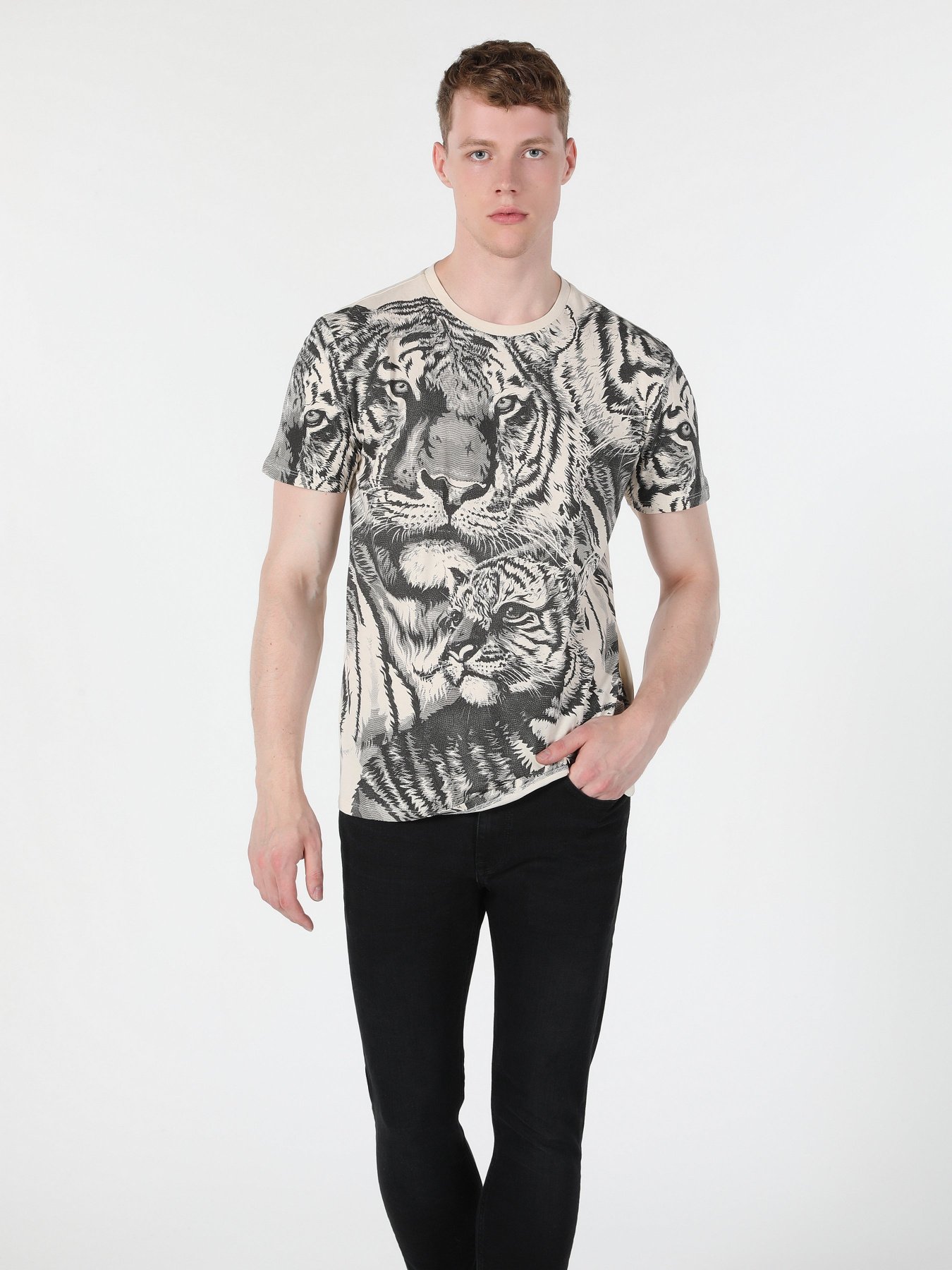 Футболка Colin’s модель CL1060053LBG Футболка Colin’s модель CL1060053LBG Фото