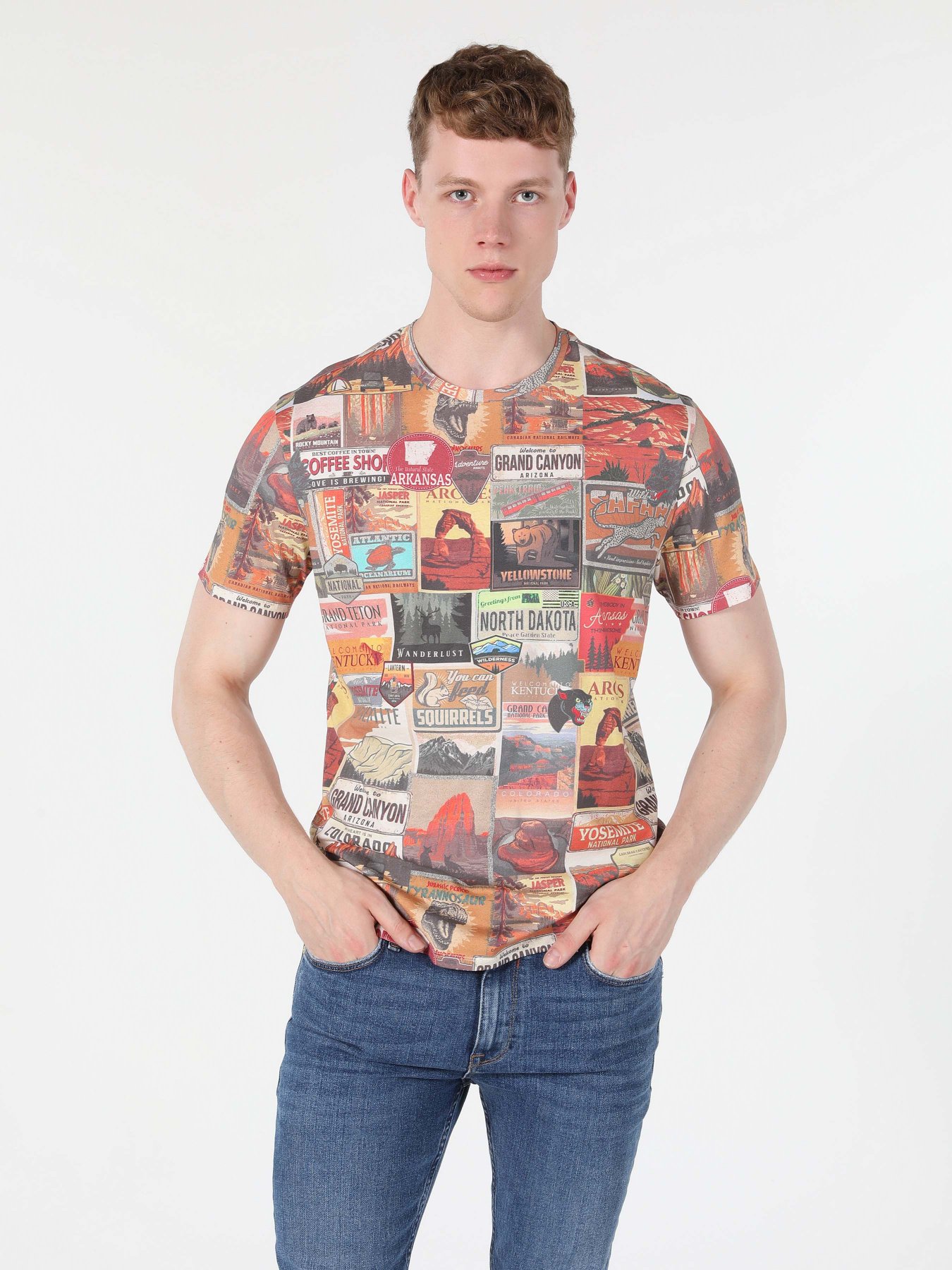 Футболка Colin’s модель CL1060055MTC Фото