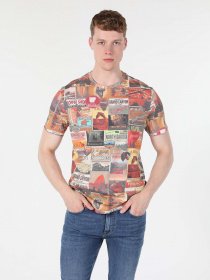 Футболка Colin’s модель CL1060055MTC Футболка Colin’s модель CL1060055MTC Фото