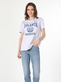 Футболка Colin’s модель CL1060178LGM Фото