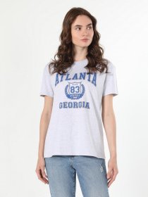 Футболка Colin’s модель CL1060178LGM Фото