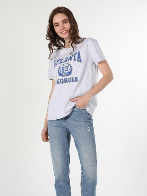 Футболка Colin’s модель CL1060178LGM Фото