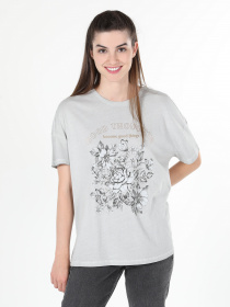 Футболка Colin’s модель CL1060184GRA Фото