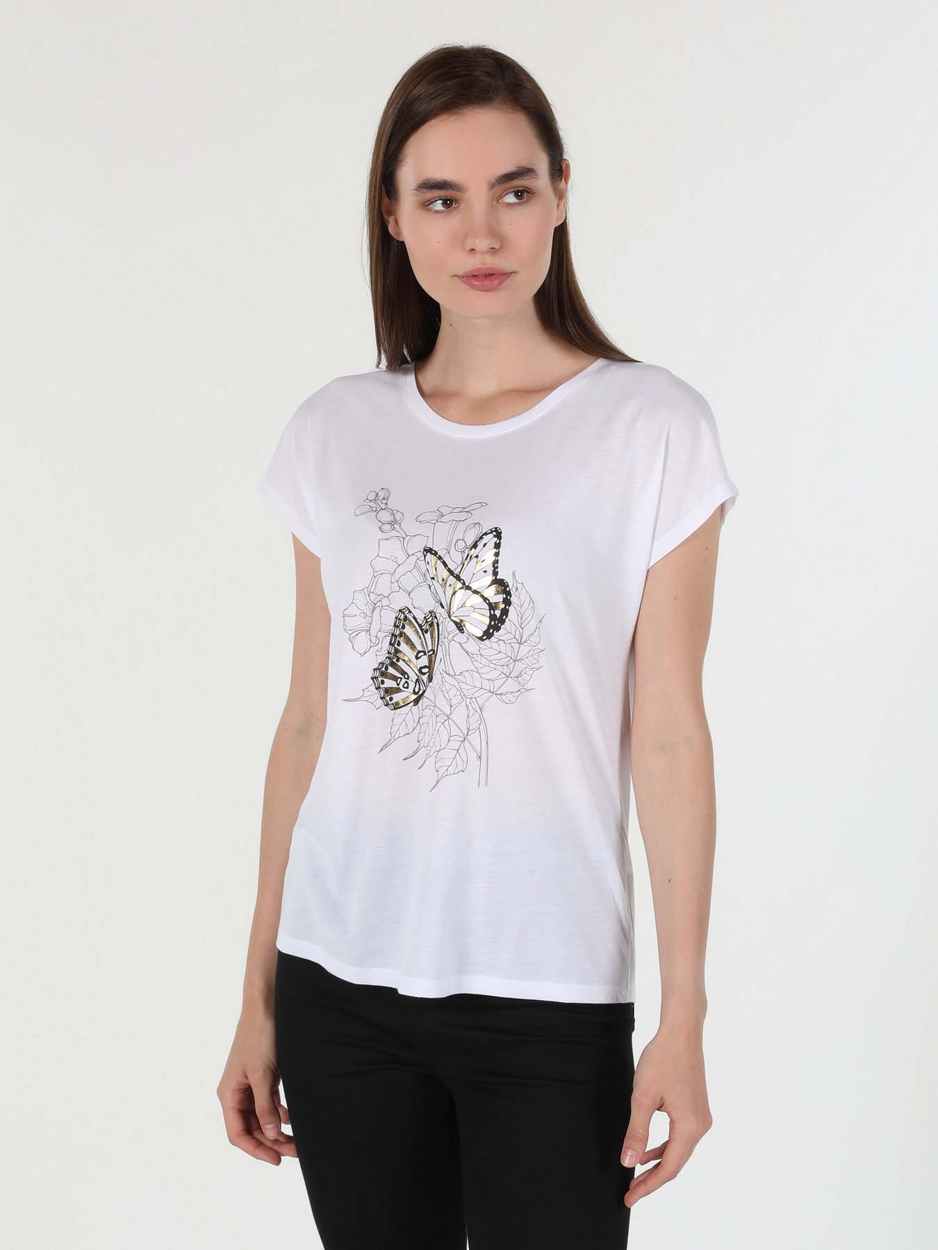 Футболка Colin’s модель CL1060203WHT Фото