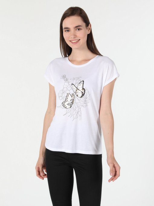 Футболка Colin’s модель CL1060203WHT Фото