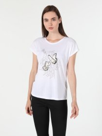 Футболка Colin’s модель CL1060203WHT Фото