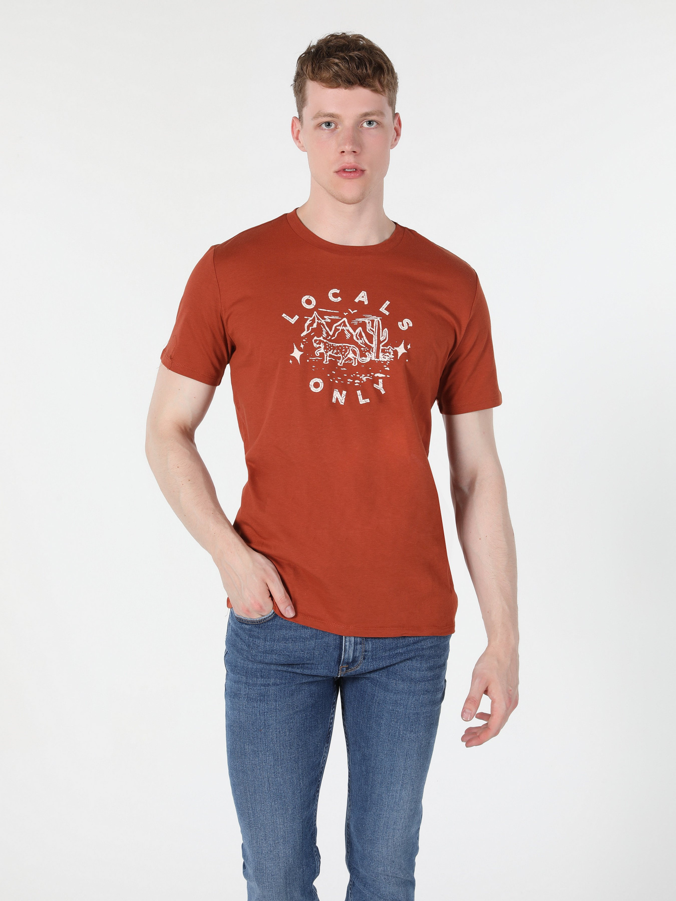 Футболка Colin’s модель CL1060221COR Фото