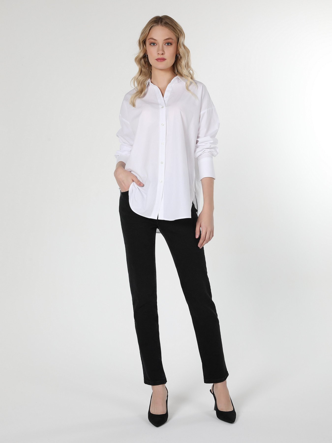 Рубашка Colin’s модель CL1060253WHT Фото