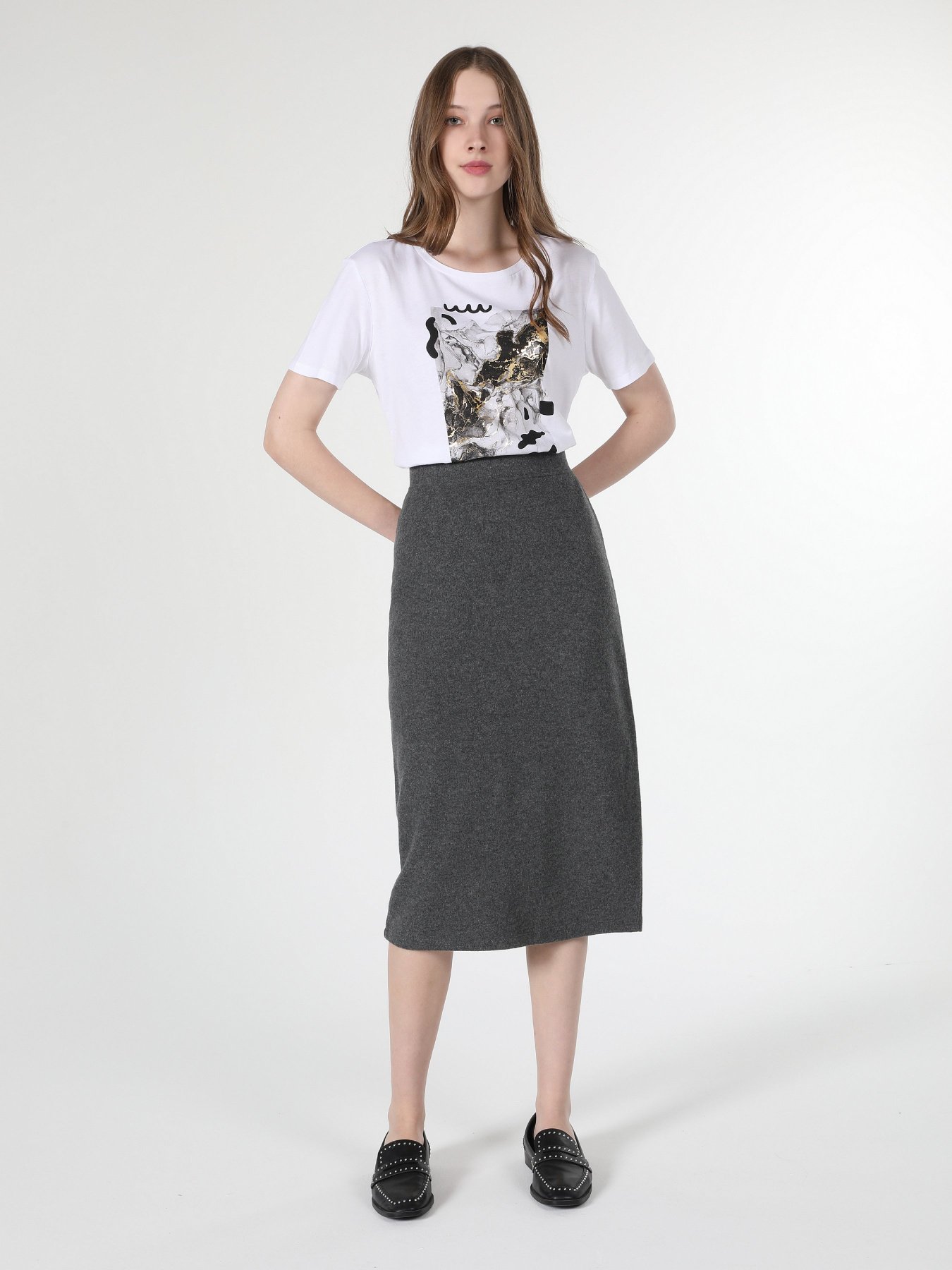 Юбка миди Colin’s модель CL1060275ANM Фото